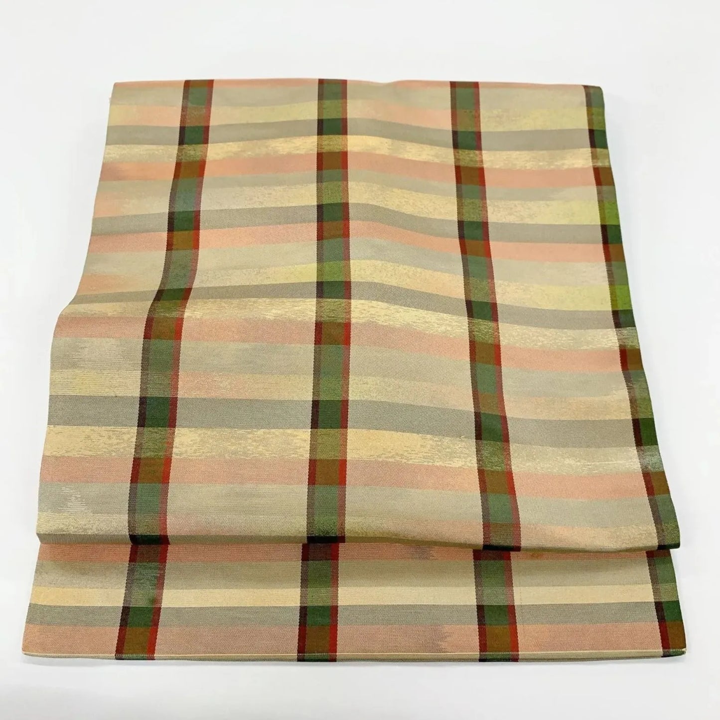 5592# Japanese Vintage Nagoya Obi Belt Kimono Fabric Silk Traditional