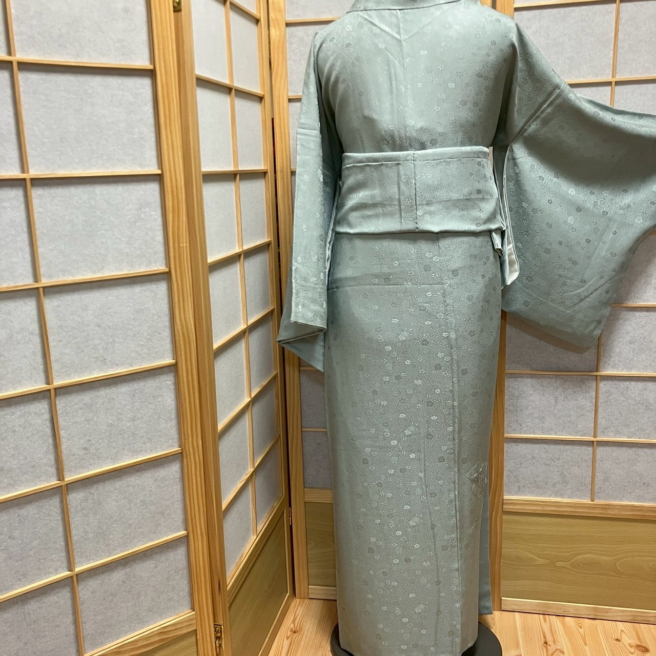 5829# Japanese Kimono Vintage Womens Silk Fabric Robe Kimono only sold