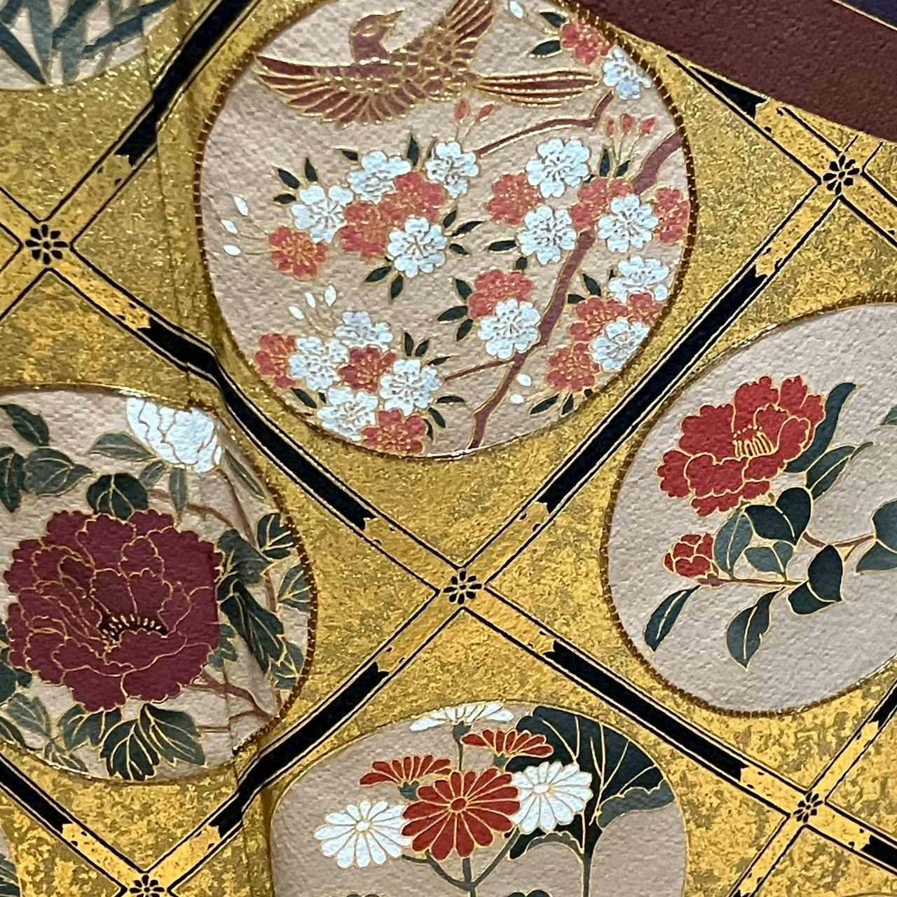 6102# Japanese Tomesode Kimono Vintage Womens Silk Fabric Robe Kimono only sold