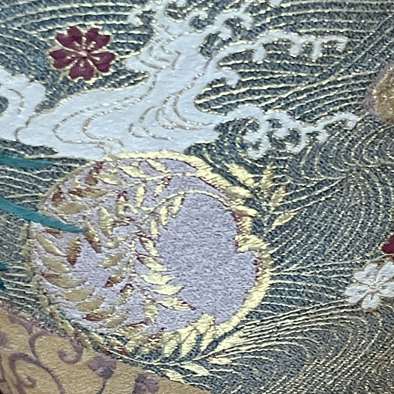 6128# Japanese Tomesode Kimono Vintage Womens Silk Fabric Robe Kimono only sold