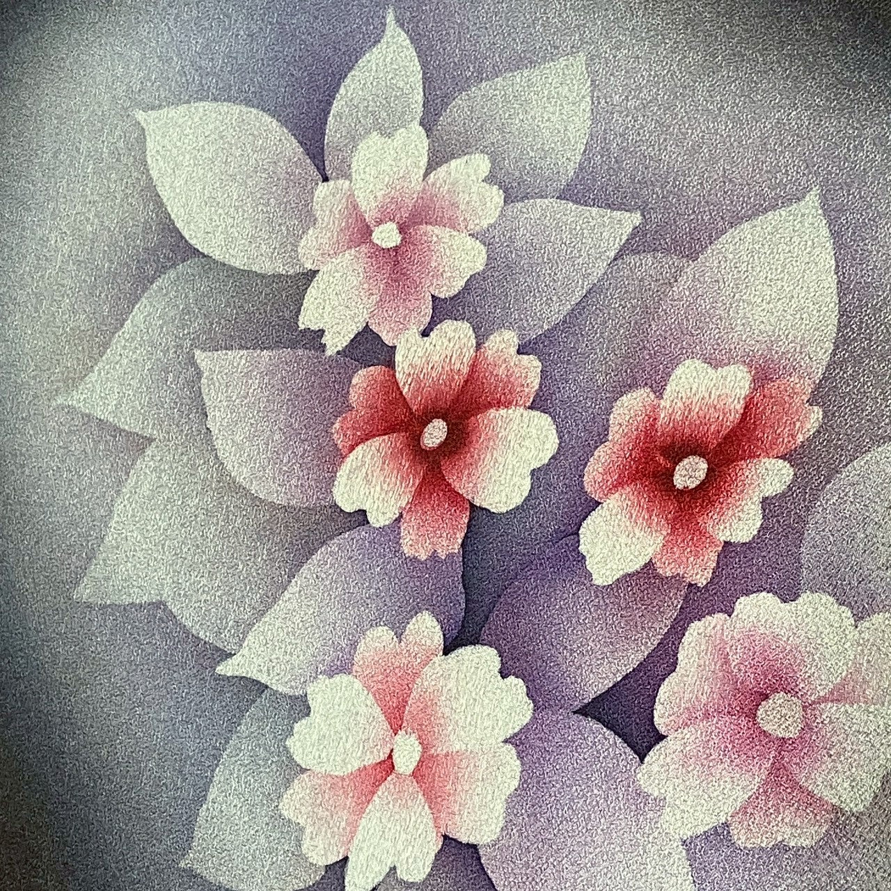 6129# Japanese Kimono Vintage Womens Silk Fabric Robe Kimono only sold Black