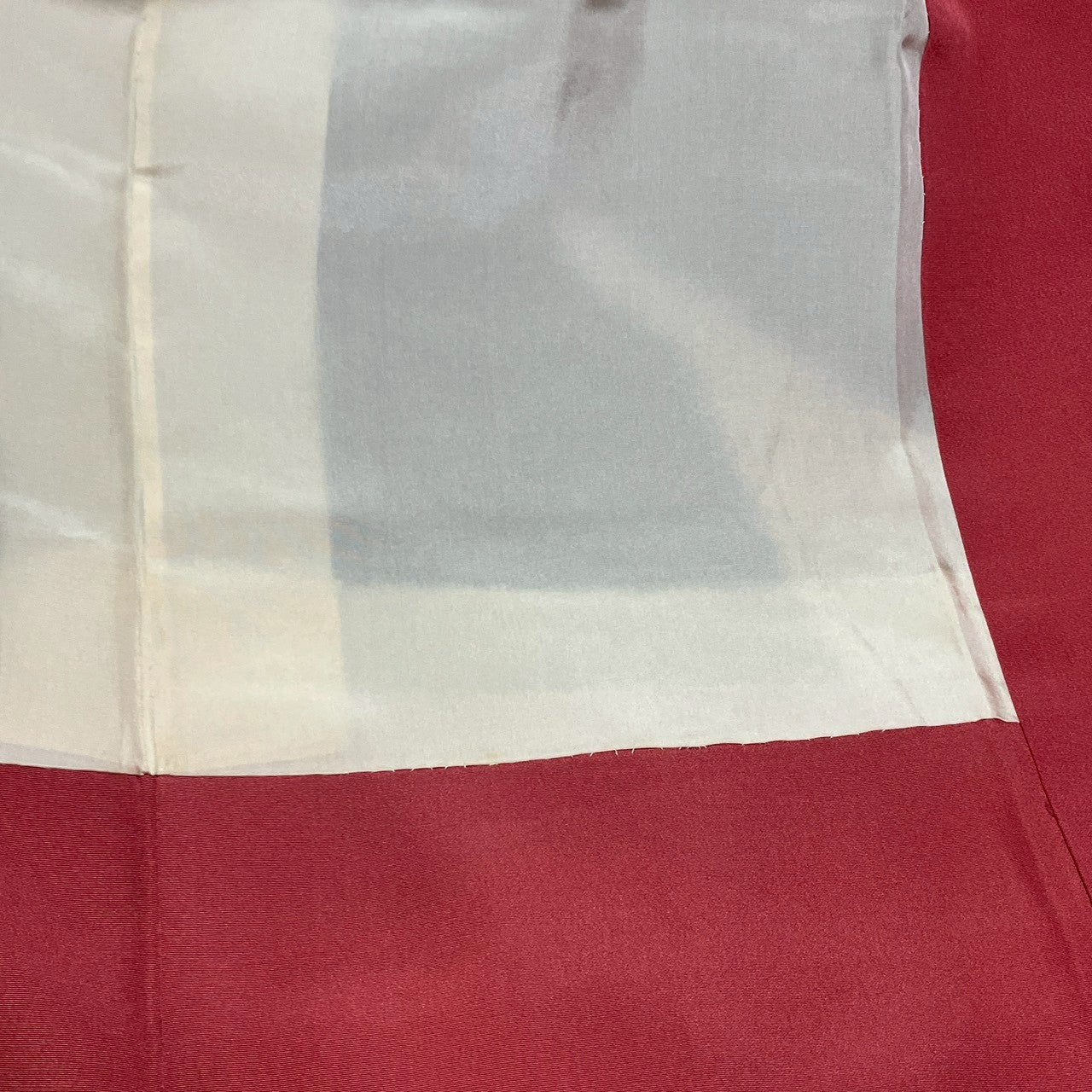 6132# Japanese Vintage Furisode Kimono Obi Obijime Obiage 4-Piece Set Silk Robe