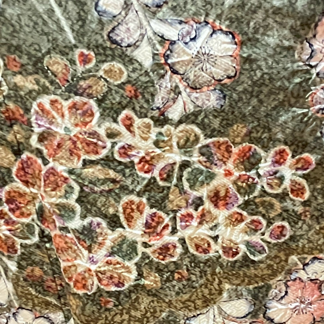 6144# Japanese Kimono Vintage Womens Silk Fabric Robe Kimono only sold Shibori