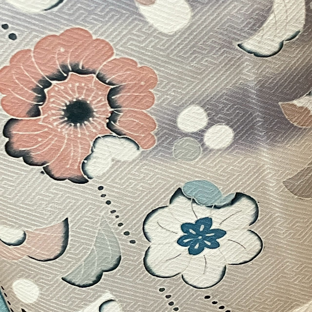 6147# Japanese Kimono Vintage Womens Silk Fabric Robe Kimono only sold