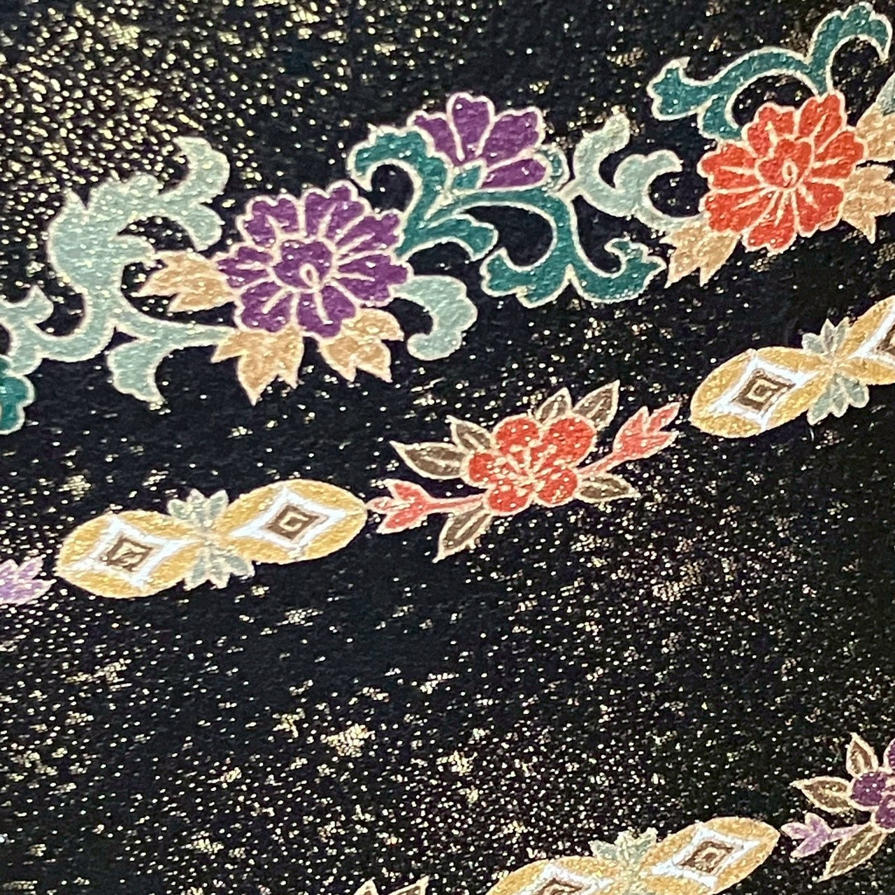 6171# Japanese Tomesode Kimono Vintage Womens Silk Fabric Robe Kimono only sold