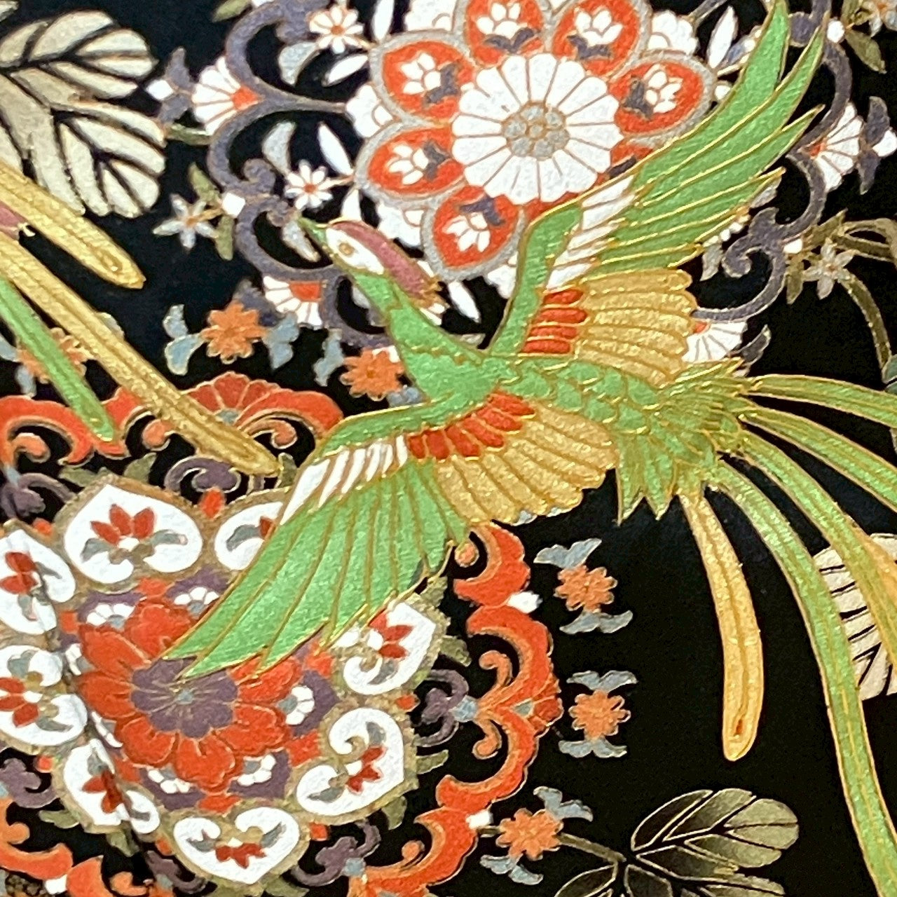 6451# Japanese Tomesode Kimono Vintage Womens Silk Fabric Robe Kimono only sold