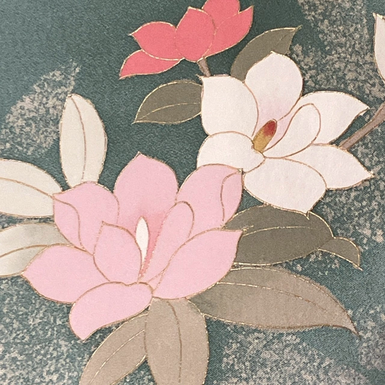 6443# Japanese Kimono Vintage Womens Silk Fabric Robe Kimono only sold