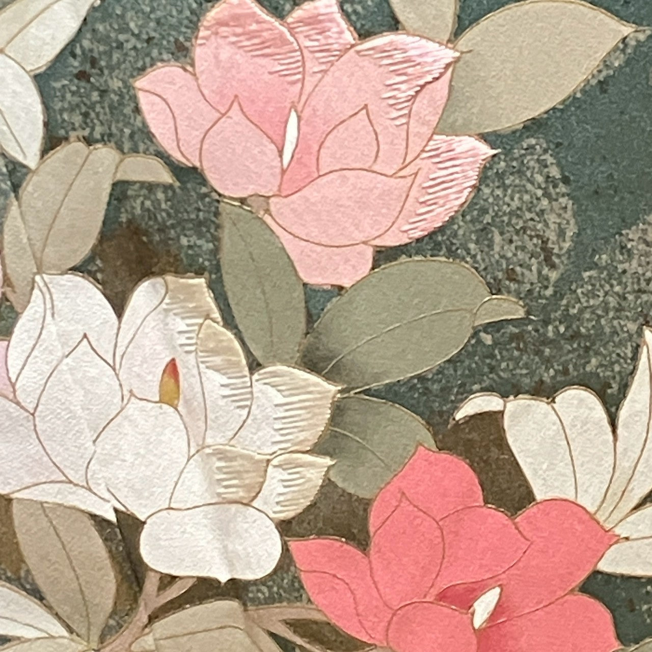 6443# Japanese Kimono Vintage Womens Silk Fabric Robe Kimono only sold