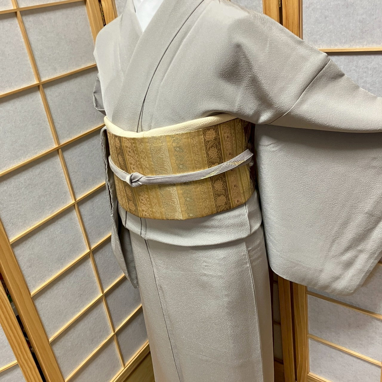 6440# Japanese Kimono Vintage Womens Silk Fabric Robe Kimono only sold