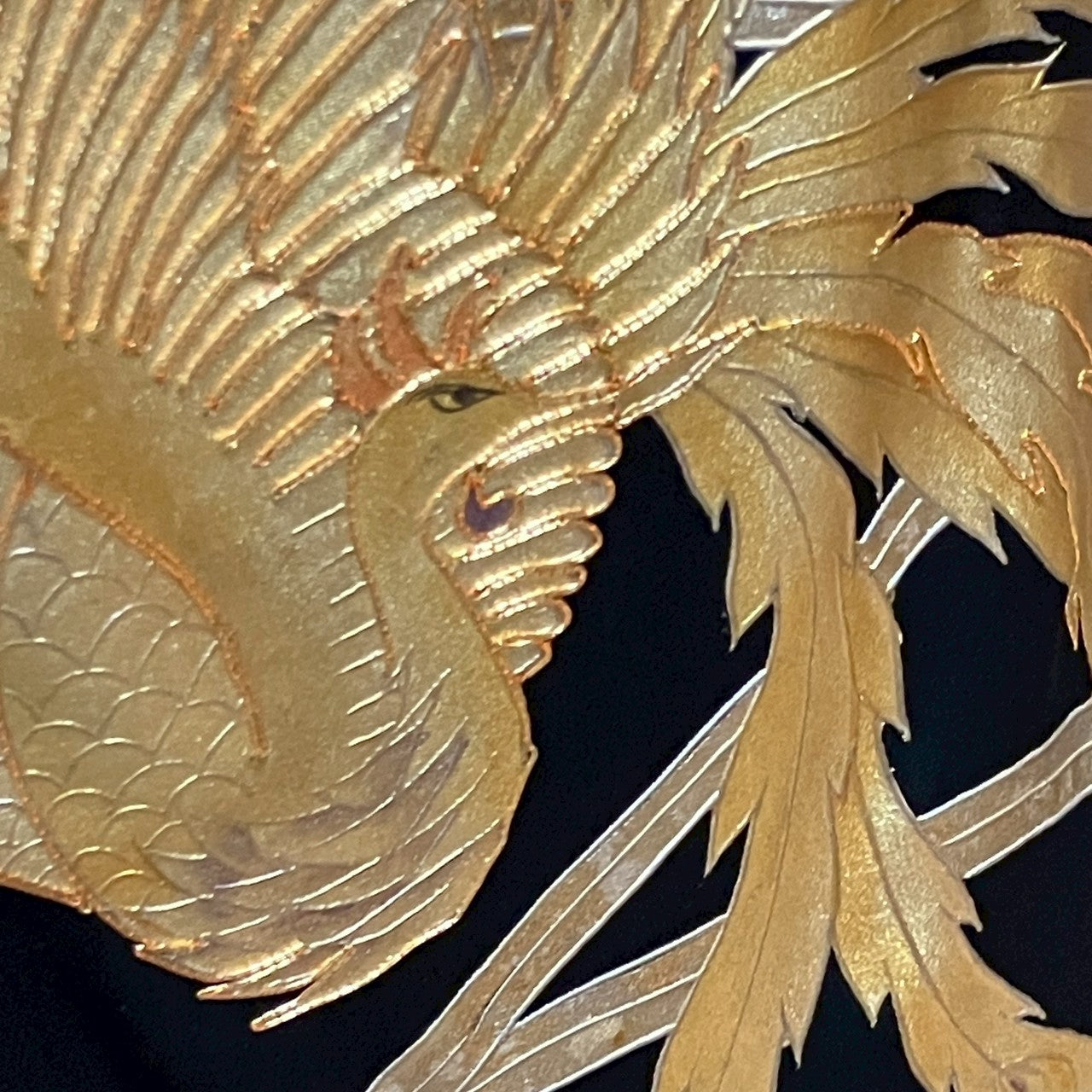 6448# Japanese Tomesode Kimono Vintage Womens Silk Fabric Robe Kimono only sold