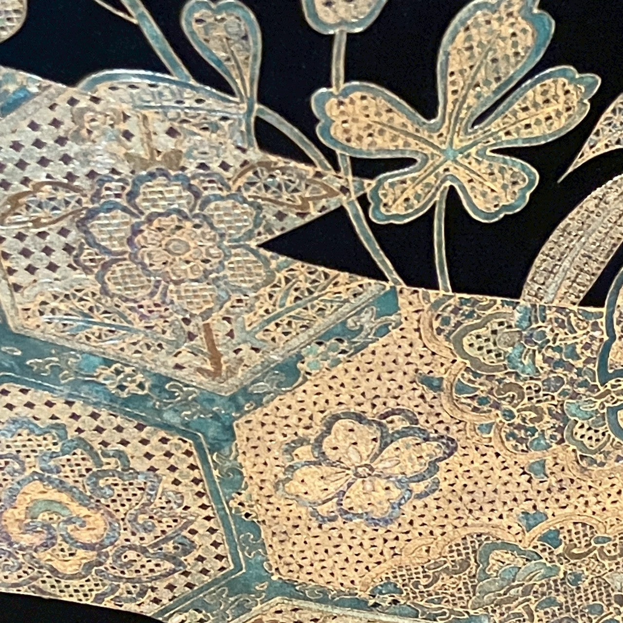 6450# Japanese Tomesode Kimono Vintage Womens Silk Fabric Robe Kimono only sold