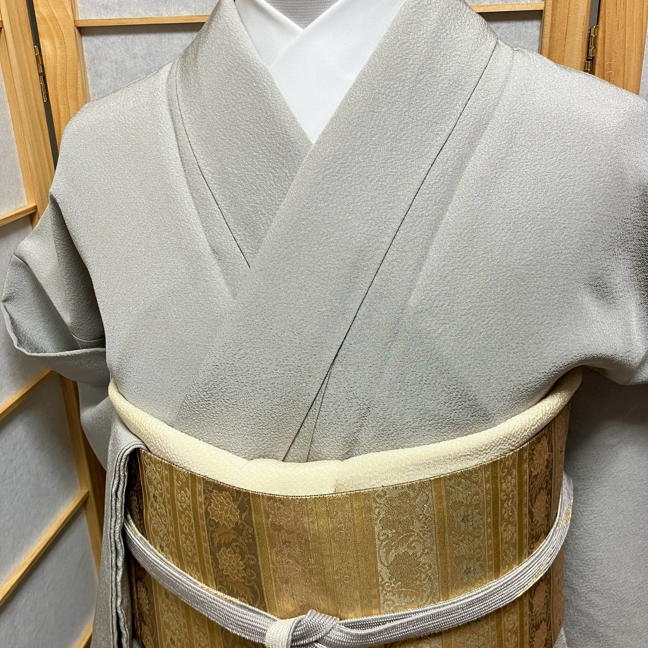 6440# Japanese Kimono Vintage Womens Silk Fabric Robe Kimono only sold