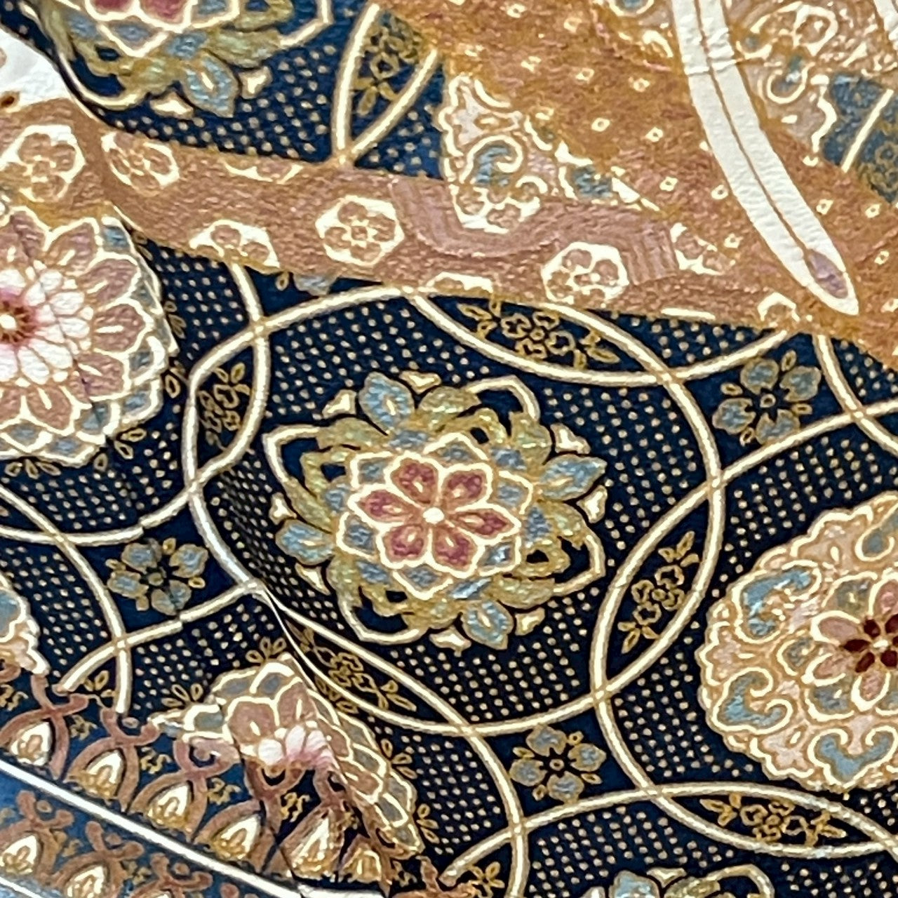 6485# Japanese Tomesode Kimono Vintage Womens Silk Fabric Robe Kimono only sold