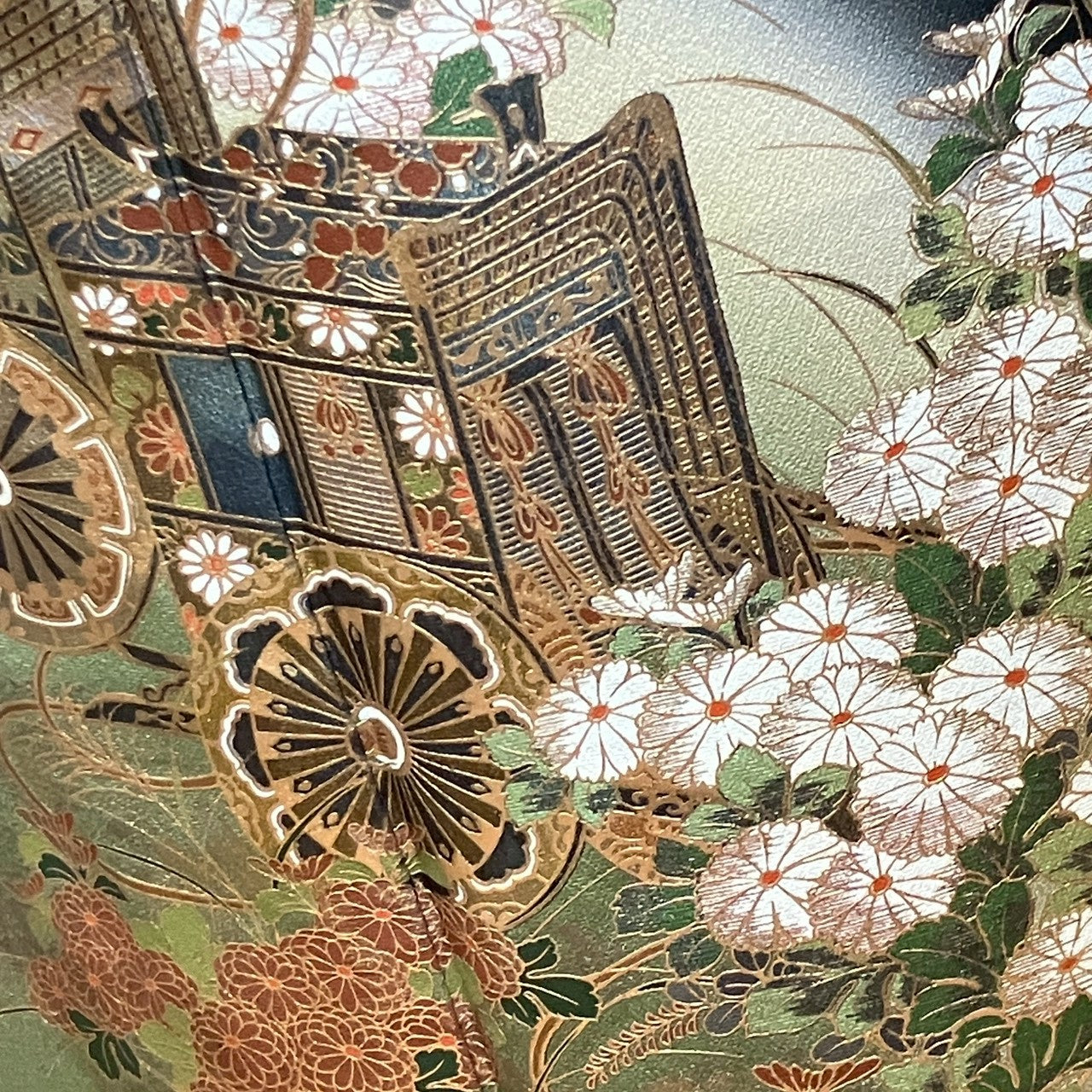 6456# Japanese Tomesode Kimono Vintage Womens Silk Fabric Robe Kimono only sold