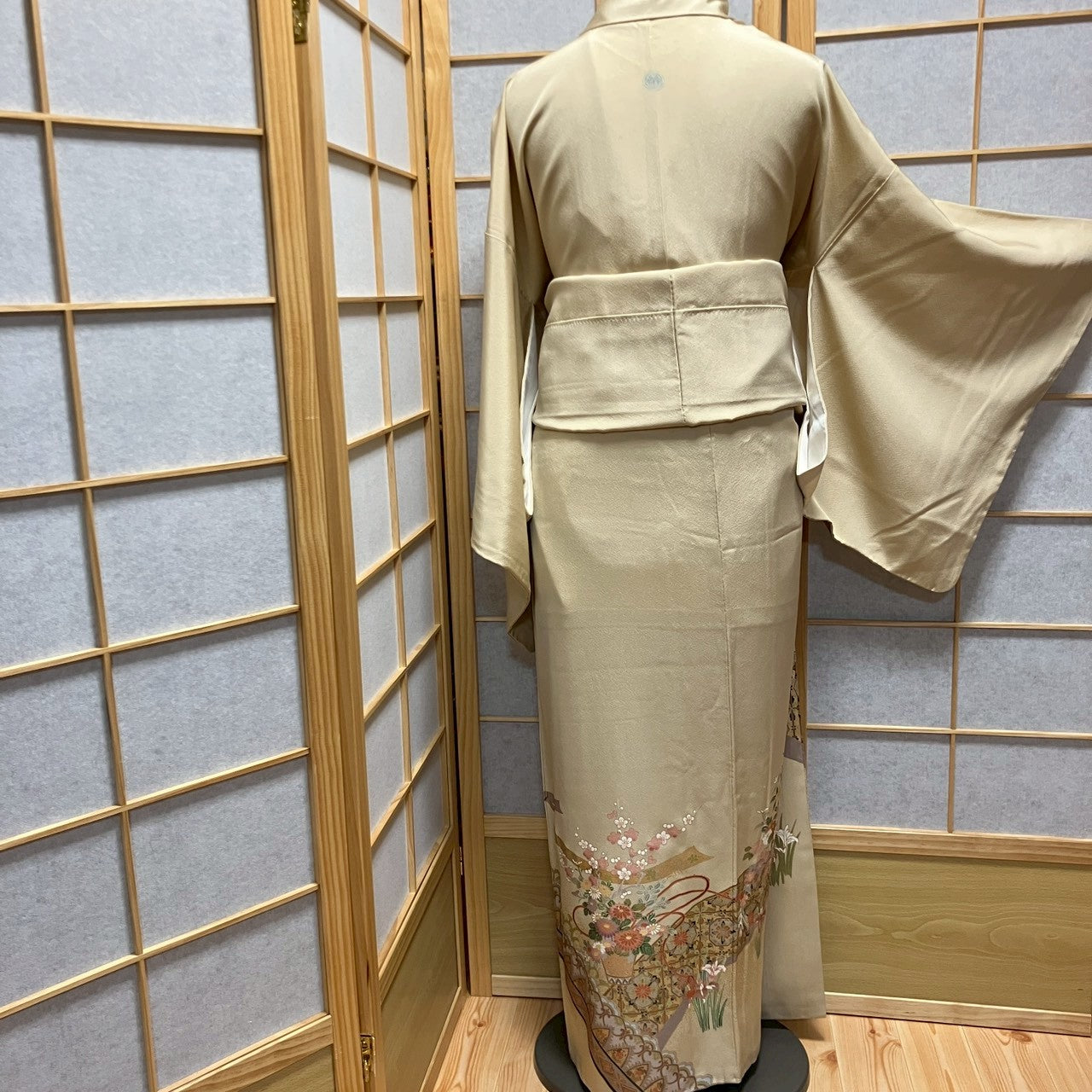 6460# Japanese Tomesode Kimono Vintage Womens Silk Fabric Robe Kimono only sold