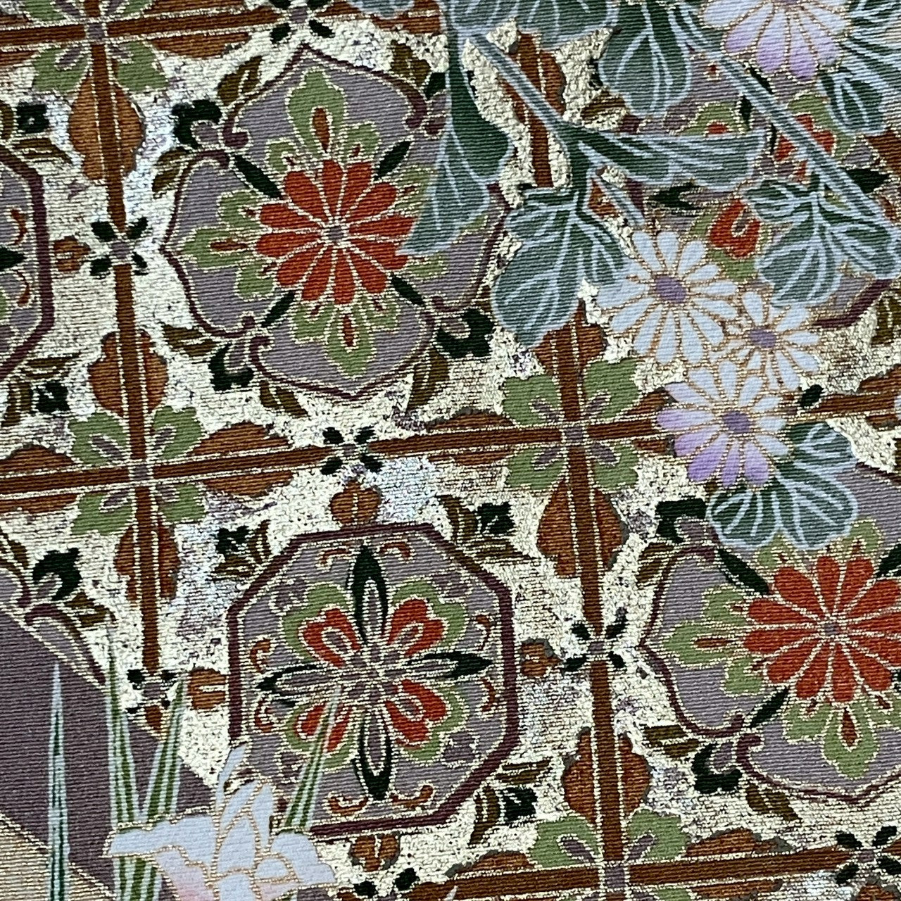 6460# Japanese Tomesode Kimono Vintage Womens Silk Fabric Robe Kimono only sold