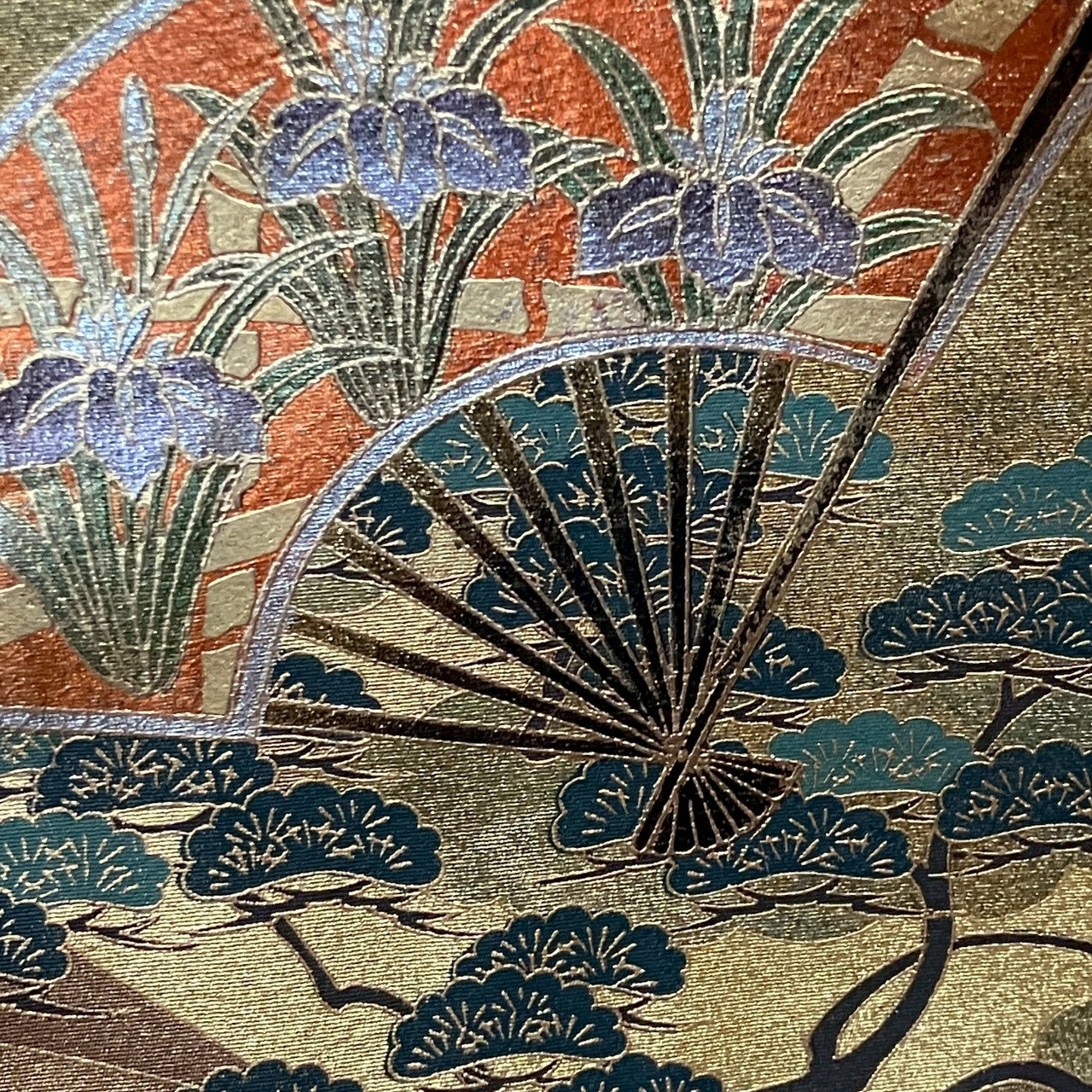 6492# Japanese Tomesode Kimono Vintage Womens Silk Fabric Robe Kimono only sold