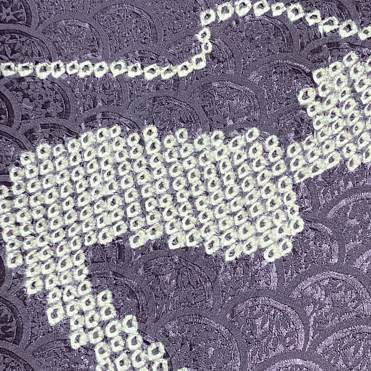 6810# Japanese Kimono Vintage Womens Silk Fabric Robe Kimono only sold Shibori