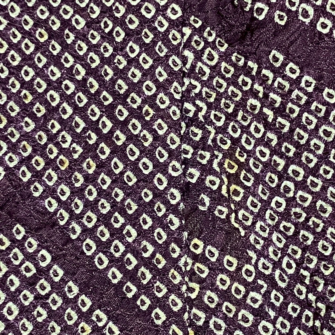 6819# Japanese Kimono Vintage Womens Silk Fabric Robe Kimono only sold Shibori