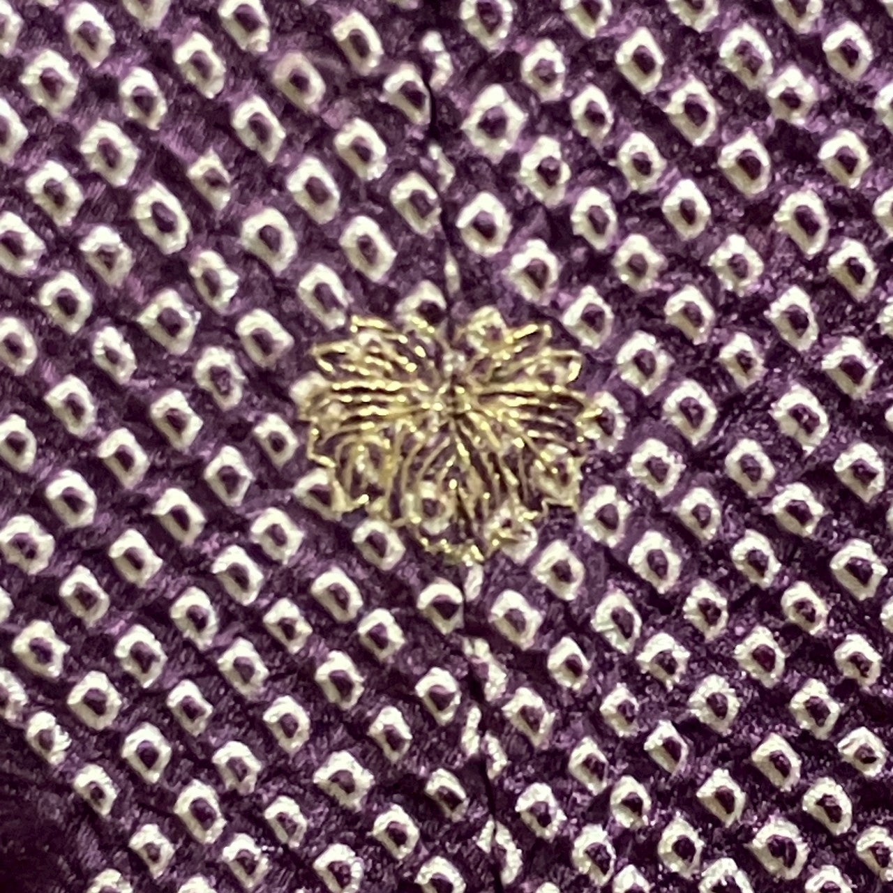 6819# Japanese Kimono Vintage Womens Silk Fabric Robe Kimono only sold Shibori