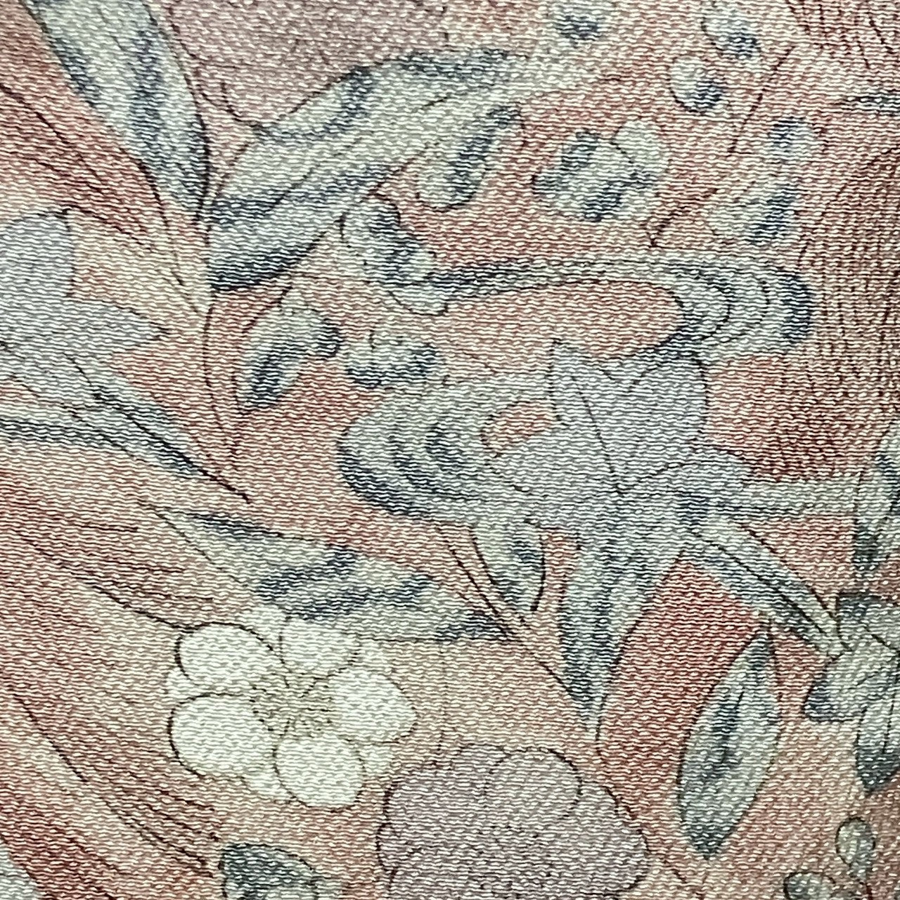 7073# Japanese Kimono Vintage Womens Silk Fabric Robe Kimono only sold