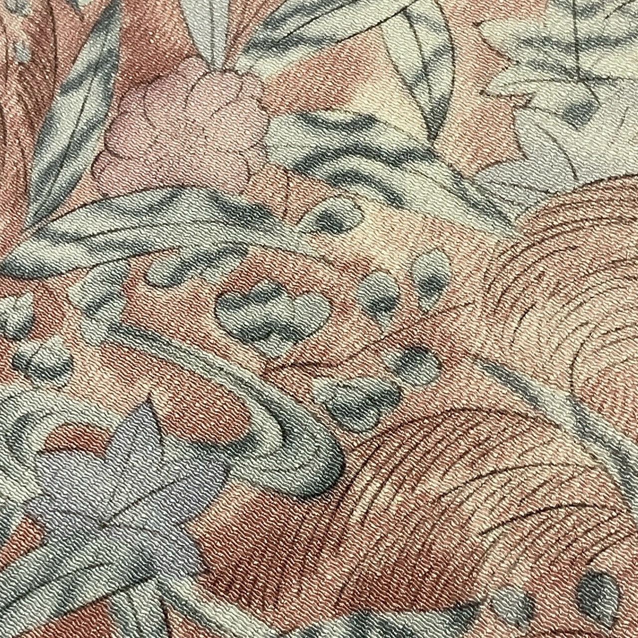 7073# Japanese Kimono Vintage Womens Silk Fabric Robe Kimono only sold