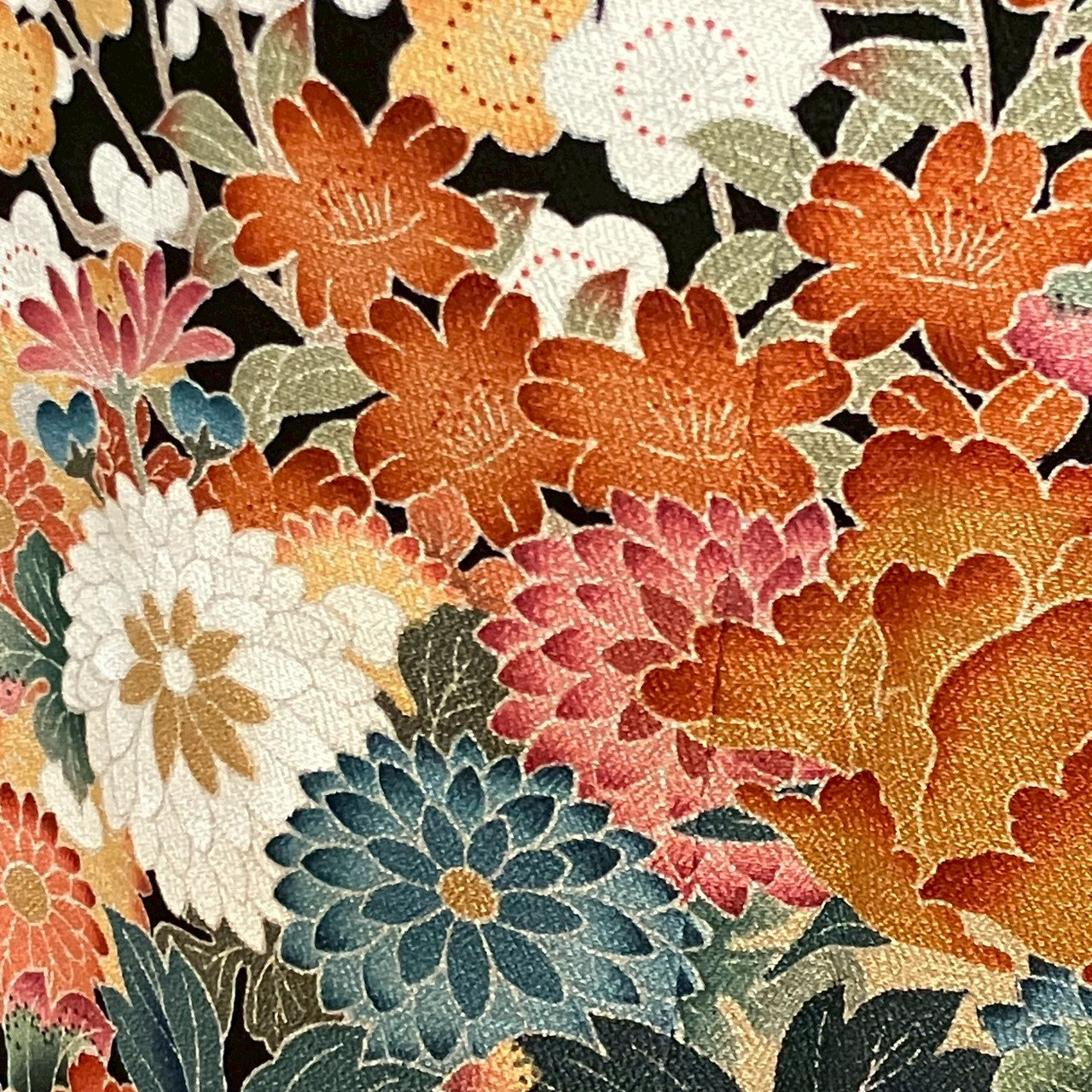 7074# Japanese Tomesode Kimono Vintage Womens Silk Fabric Robe Kimono only sold