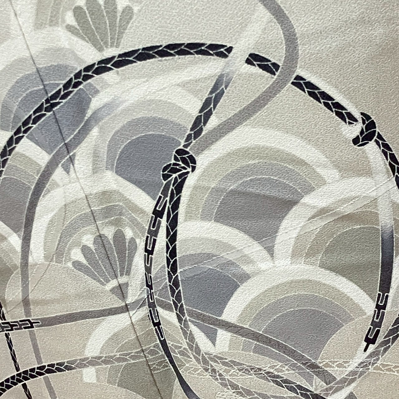 7076# Japanese Kimono Vintage Womens Silk Fabric Robe Kimono only sold