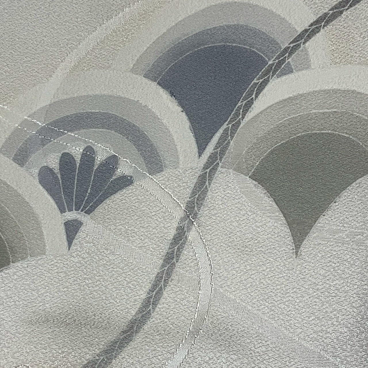 7076# Japanese Kimono Vintage Womens Silk Fabric Robe Kimono only sold