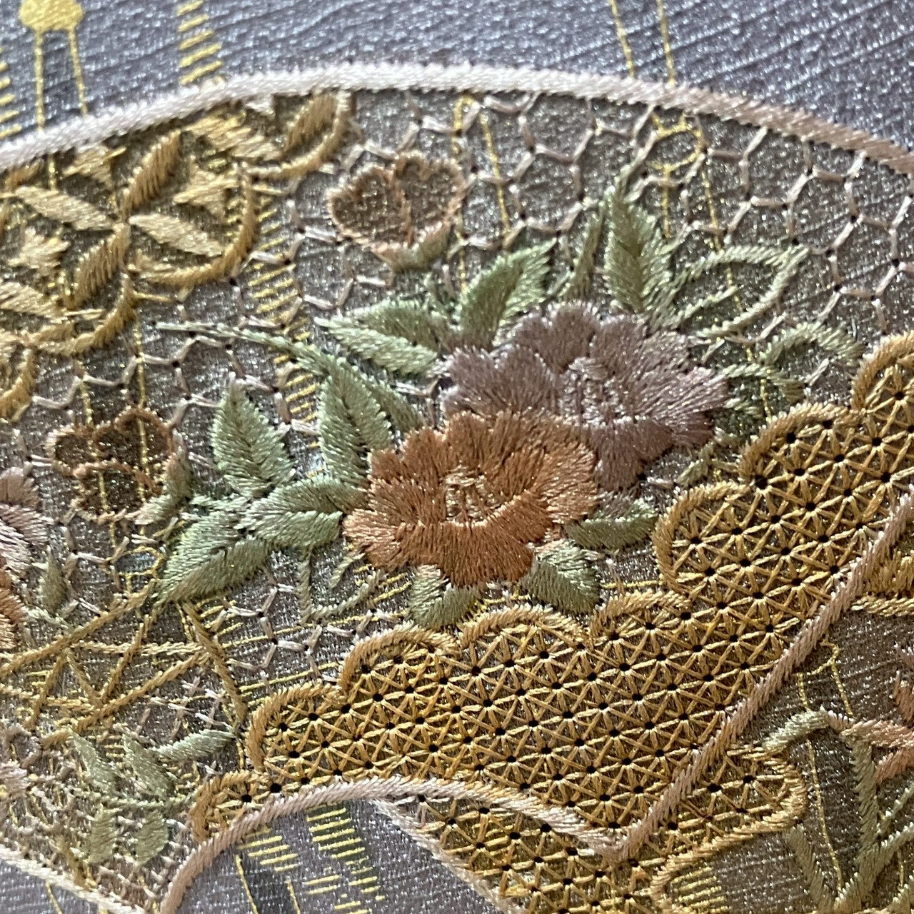 6772# Japanese Kimono Vintage Womens Silk Fabric Robe Kimono only sold