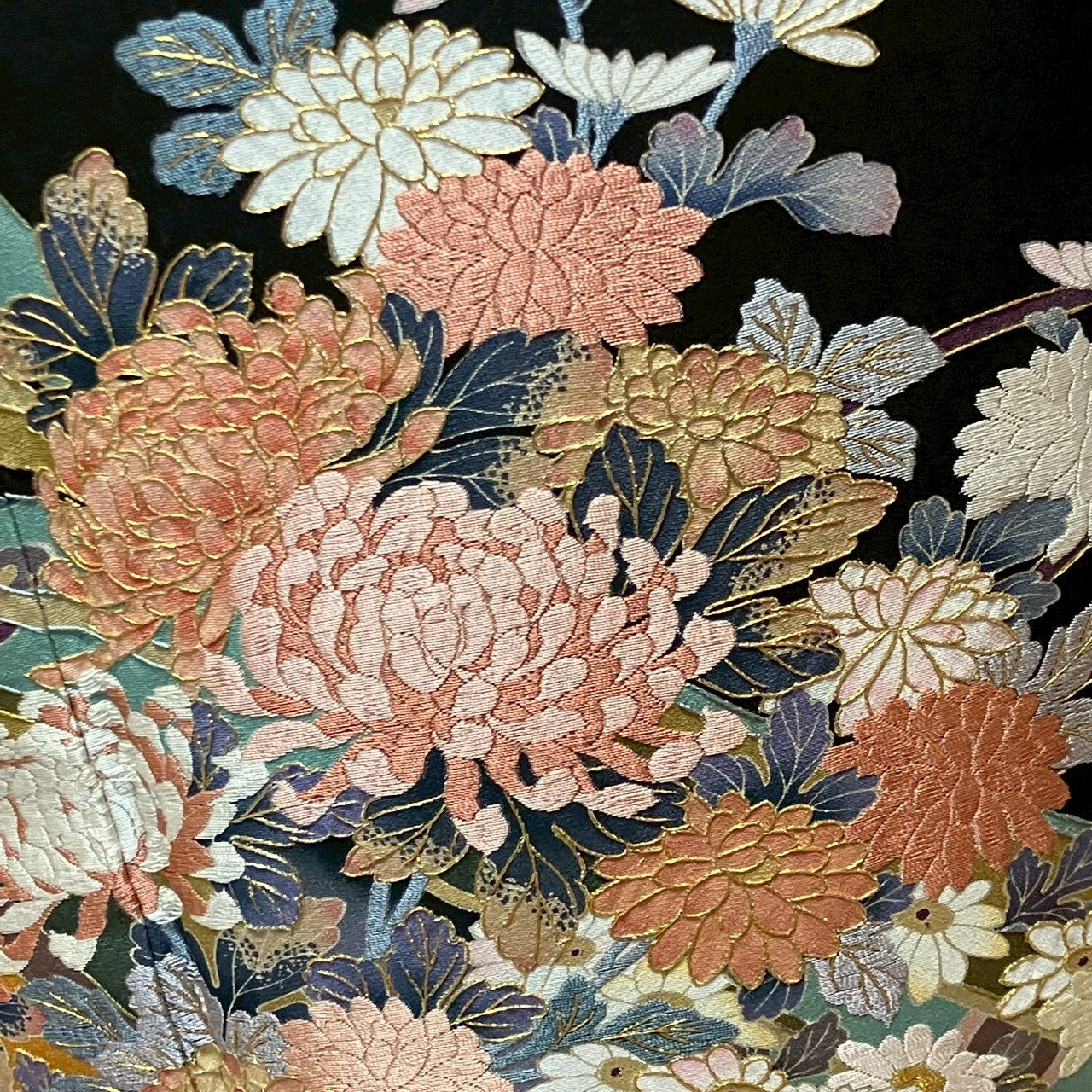 6763# Japanese Tomesode Kimono Vintage Womens Silk Fabric Robe Kimono only sold