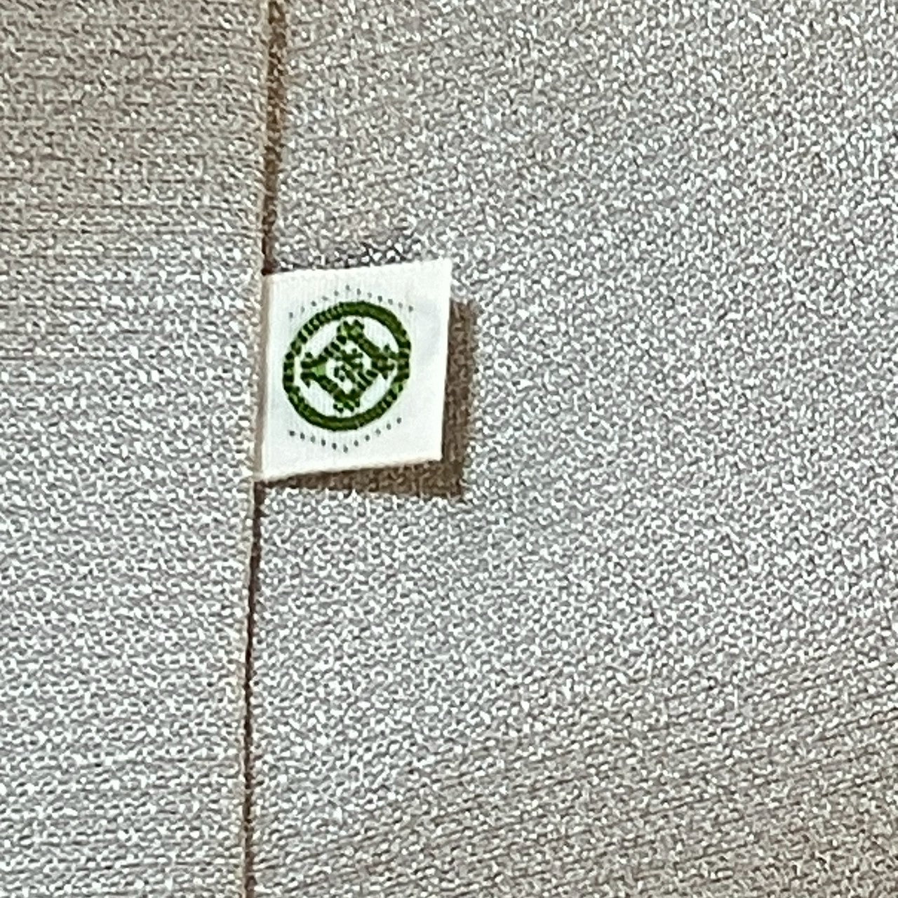 6785# Japanese Kimono Vintage Womens Silk Fabric Robe Kimono only sold Gray