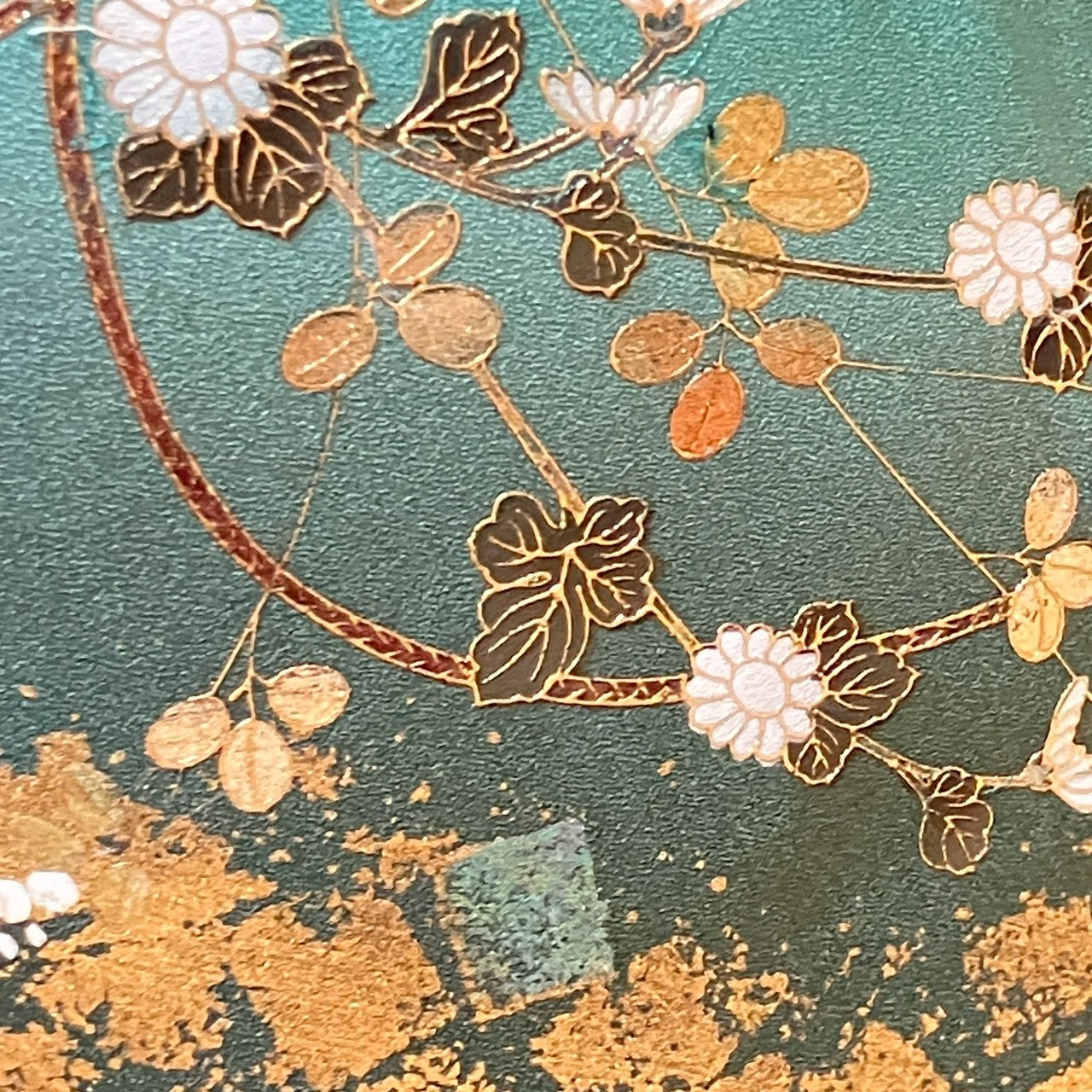 6786# Japanese Kimono Vintage Womens Silk Fabric Robe Kimono only sold Unused