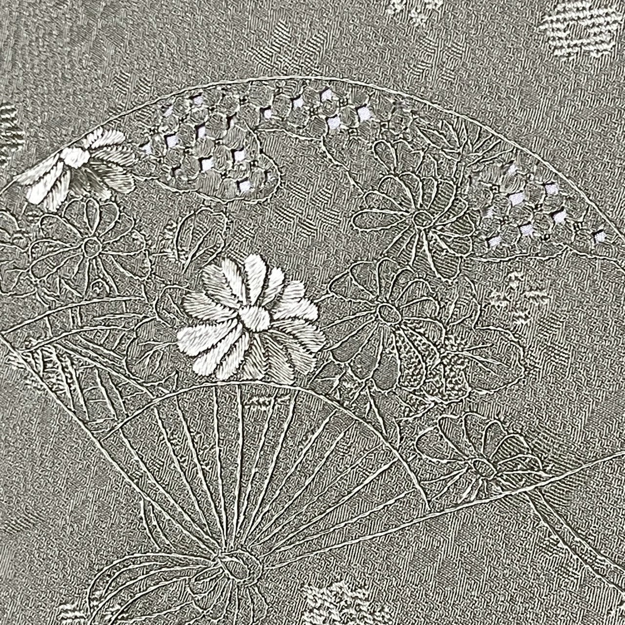 6791# Japanese Kimono Vintage Womens Silk Fabric Robe Kimono only sold