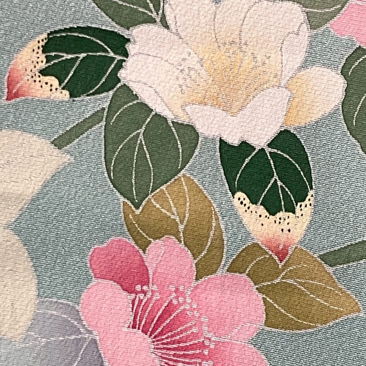 7166# Japanese Kimono Vintage Womens Silk Fabric Robe Kimono only sold