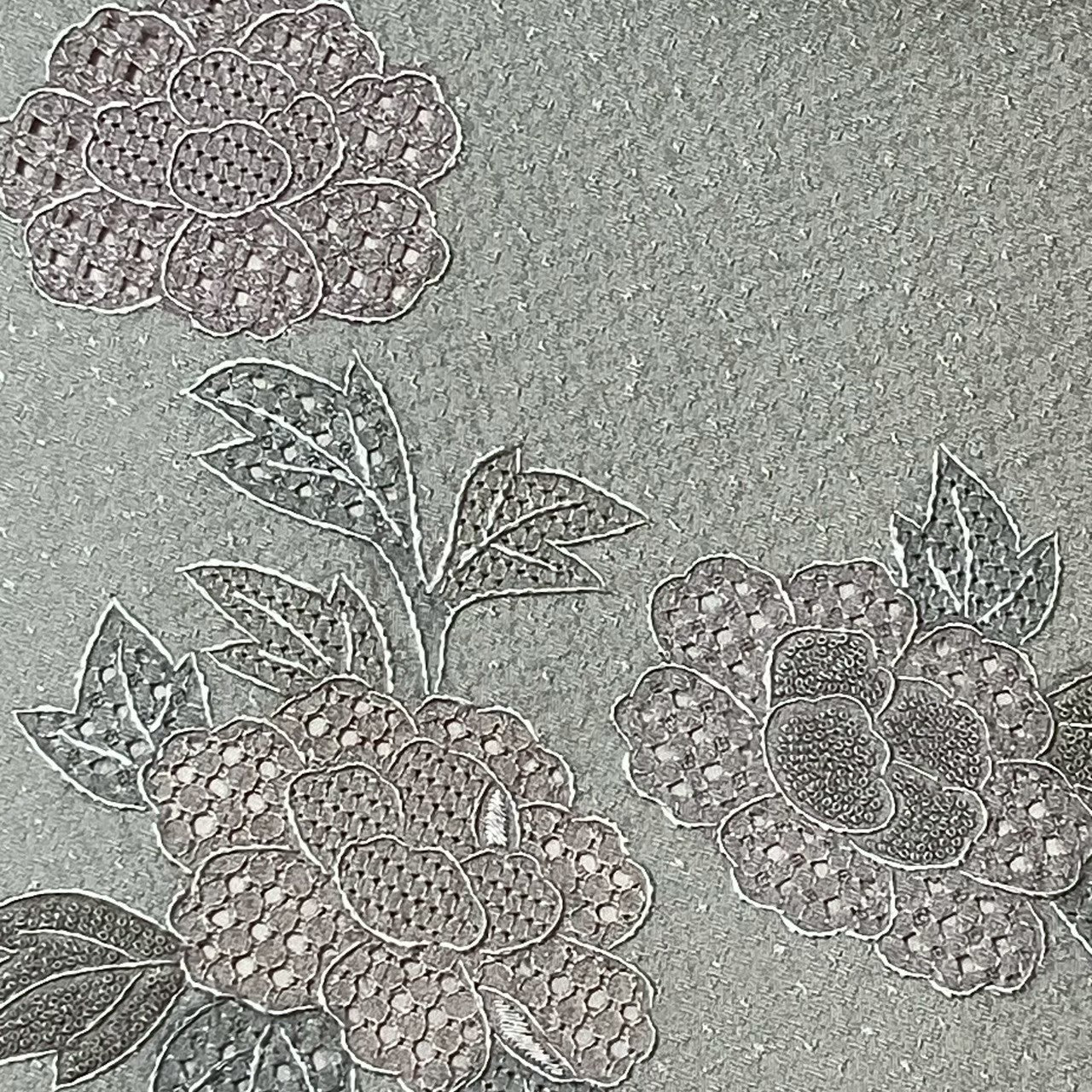 7168# Japanese Kimono Vintage Womens Silk Fabric Robe Kimono only sold