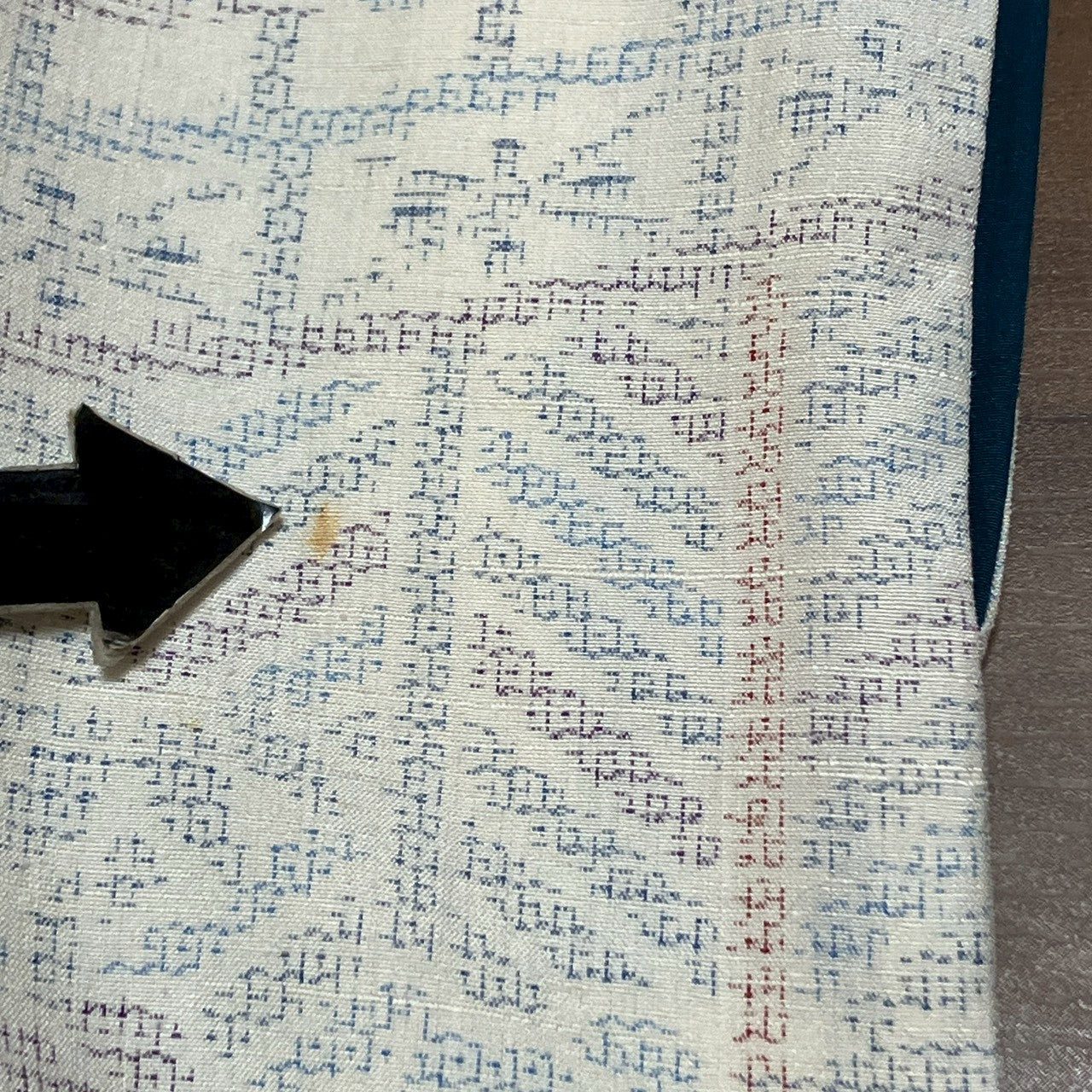 7113# Japanese Kimono Vintage Womens Silk Pongee Fabric Robe Kimono only sold