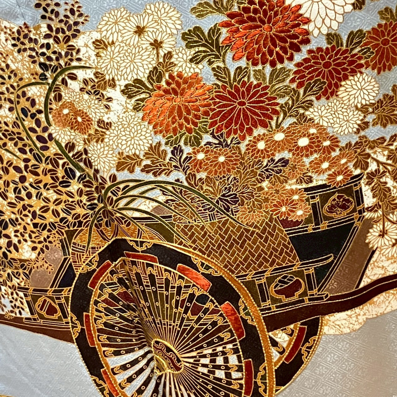 7124# Japanese Tomesode Kimono Vintage Womens Silk Fabric Robe Kimono only sold