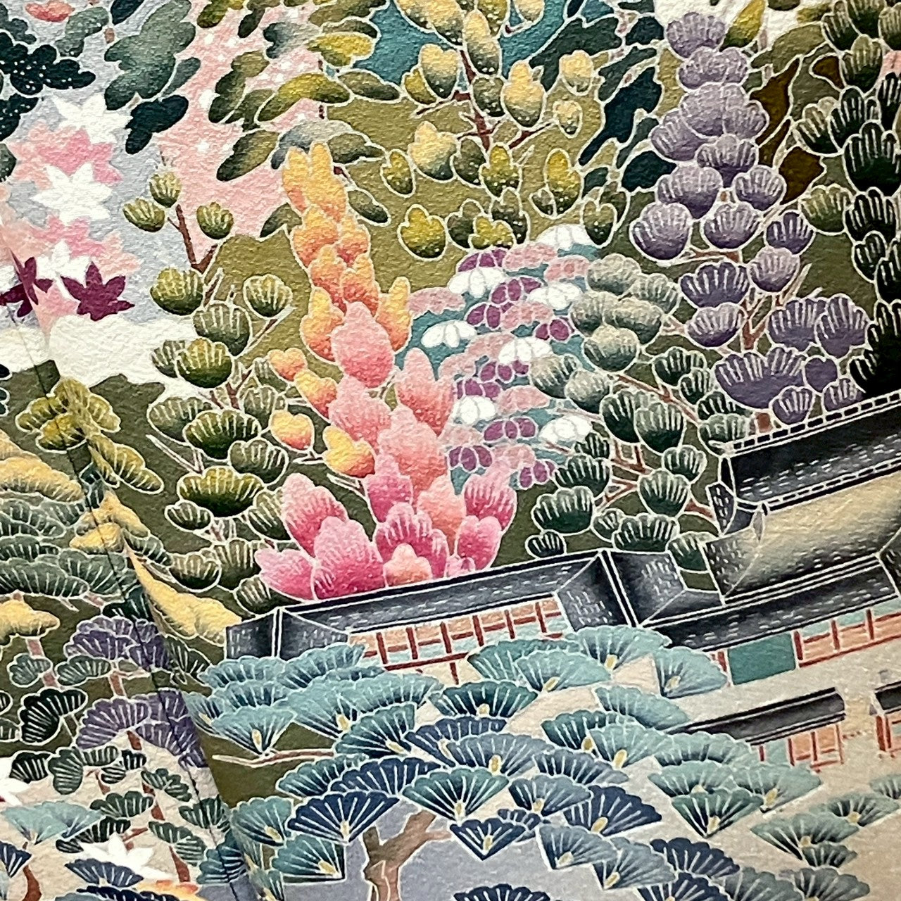 7129# Japanese Tomesode Kimono Vintage Womens Silk Fabric Robe Kimono only sold