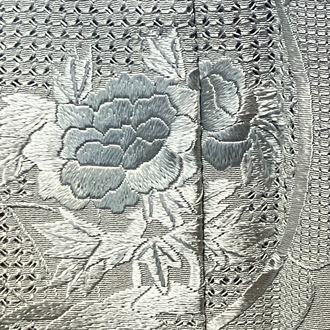 7135# Japanese Kimono Vintage Womens Silk Fabric Robe Kimono only sold