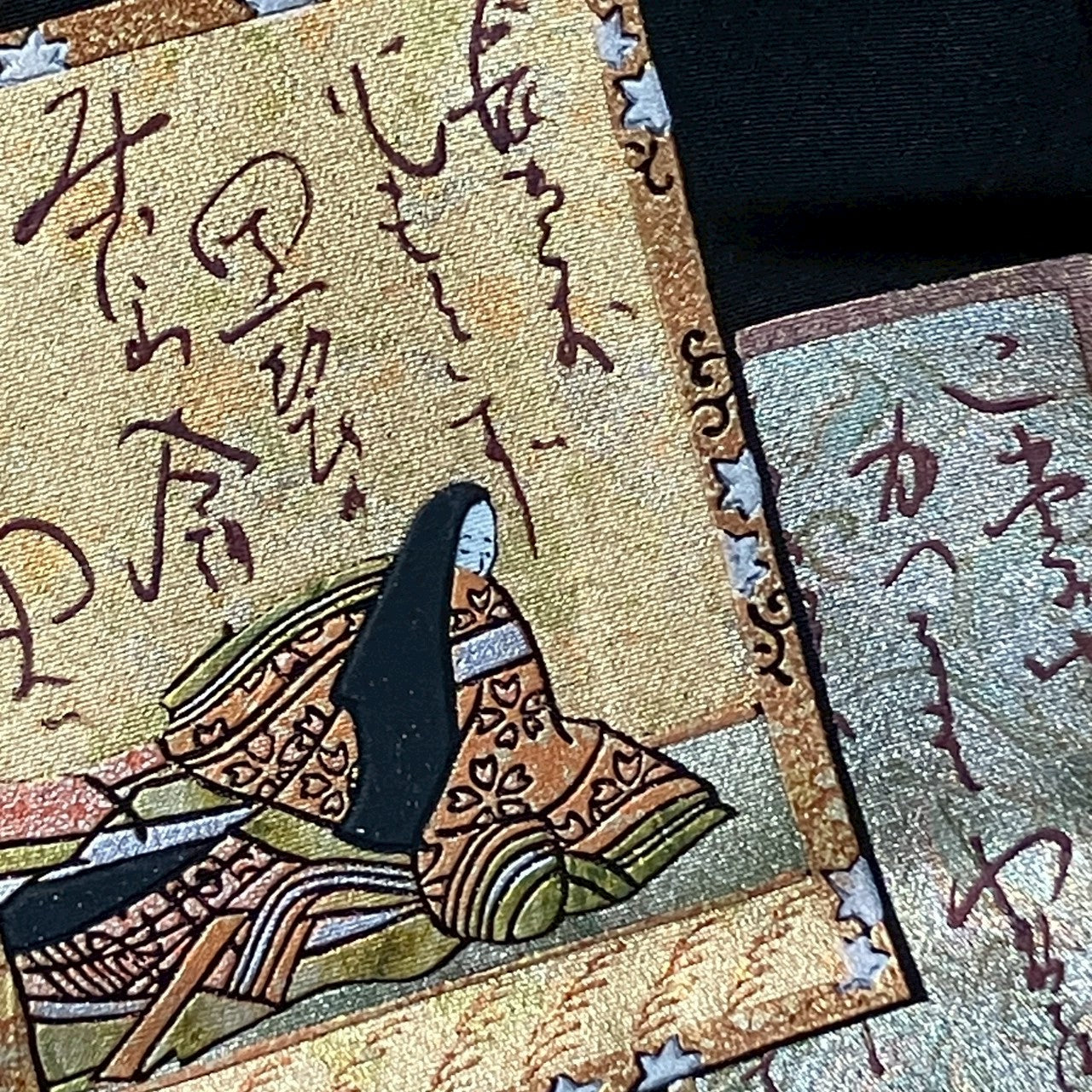 7117# Japanese Tomesode Kimono Vintage Womens Silk Fabric Robe Kimono only sold