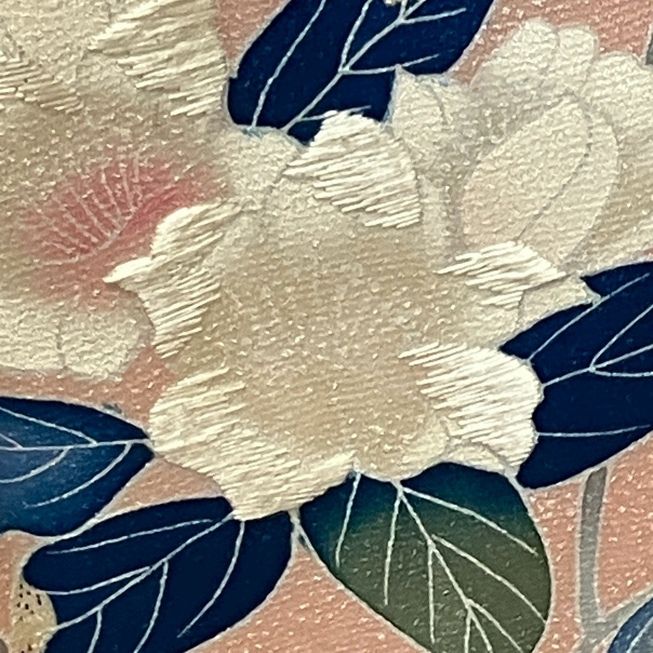 7120# Japanese Kimono Vintage Womens Silk Fabric Robe Kimono only sold Pink