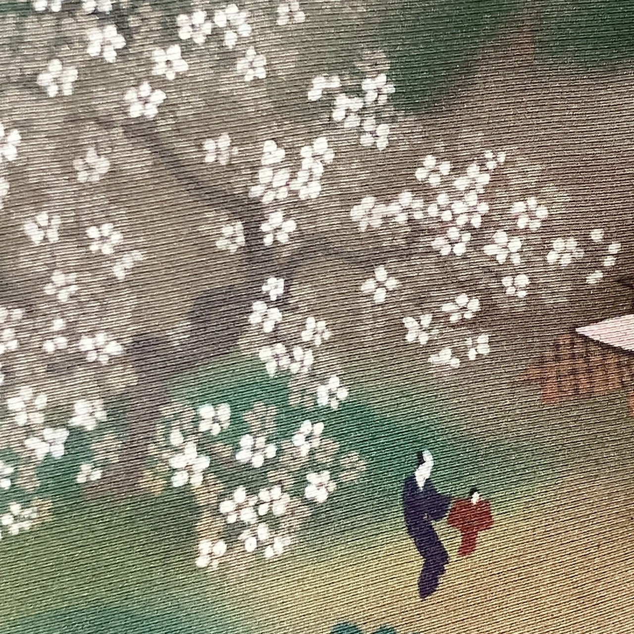 7138# Japanese Kimono Vintage Womens Silk Fabric Robe Kimono only sold