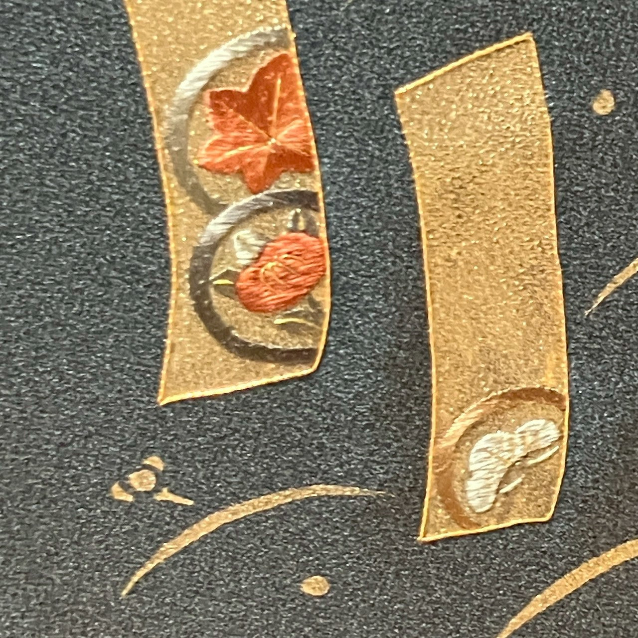 7162# Japanese Kimono Vintage Womens Silk Fabric Robe Kimono only sold