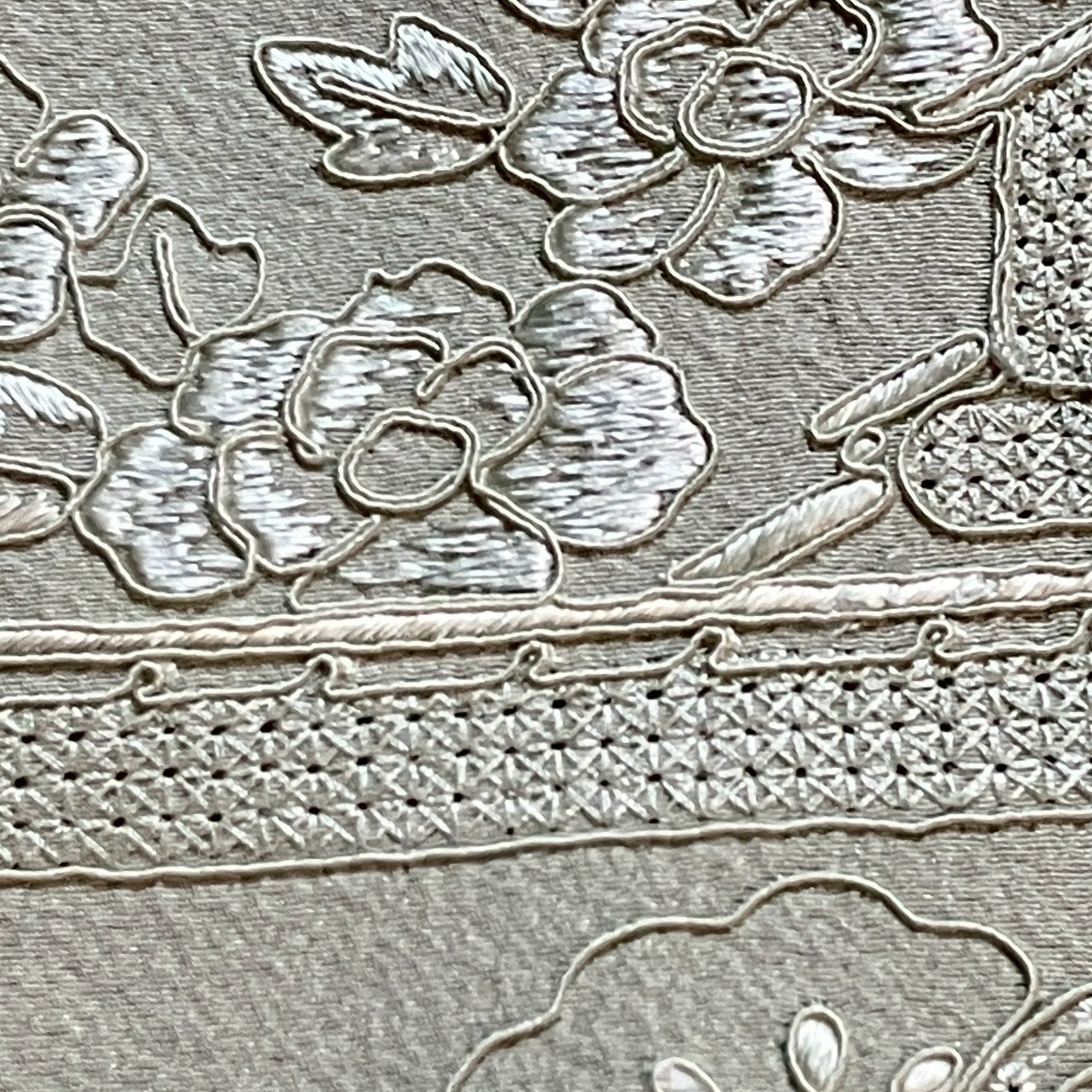 7163# Japanese Kimono Vintage Womens Silk Fabric Robe Kimono only sold