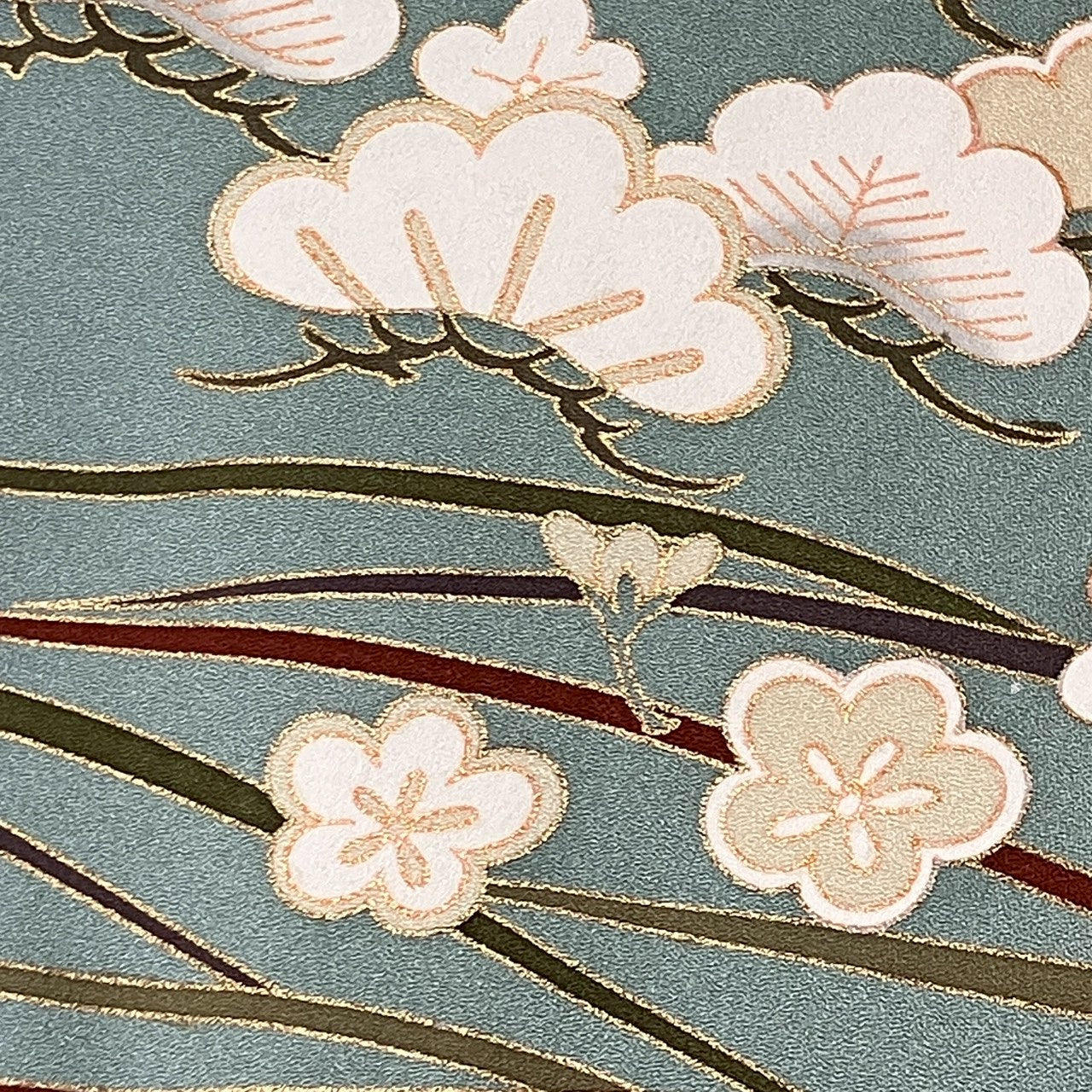 7151# Japanese Kimono Vintage Womens Silk Fabric Robe Kimono only sold