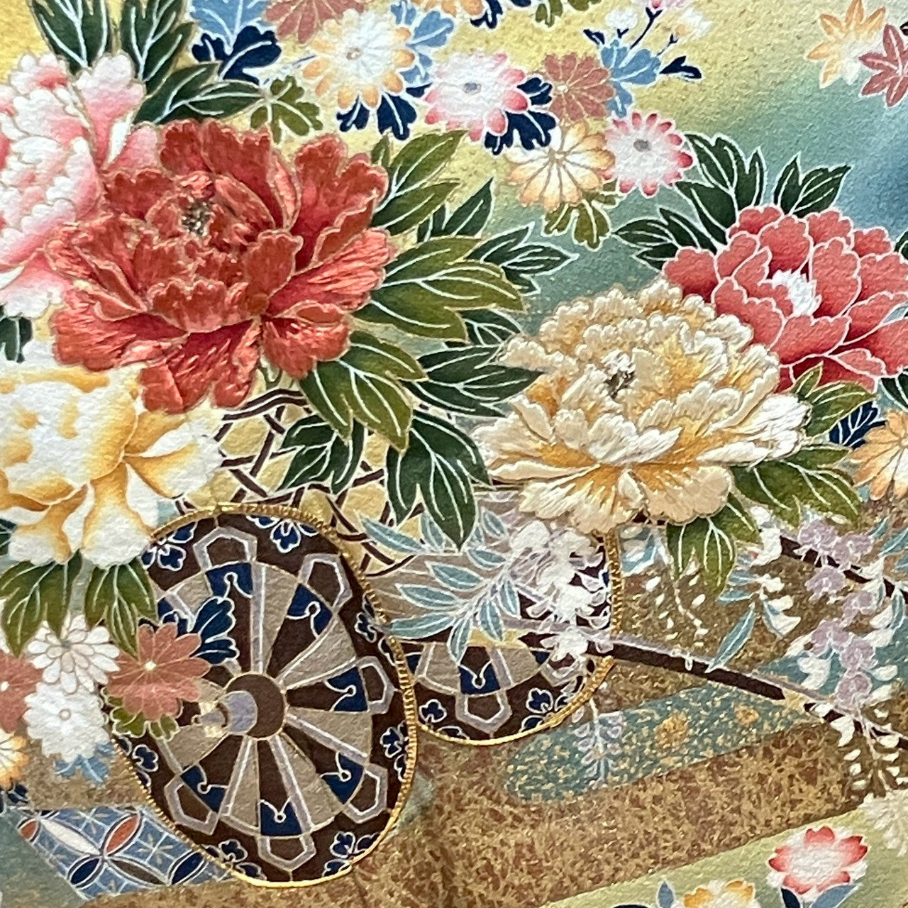 7152# Japanese Tomesode Kimono Vintage Womens Silk Fabric Robe Kimono only sold