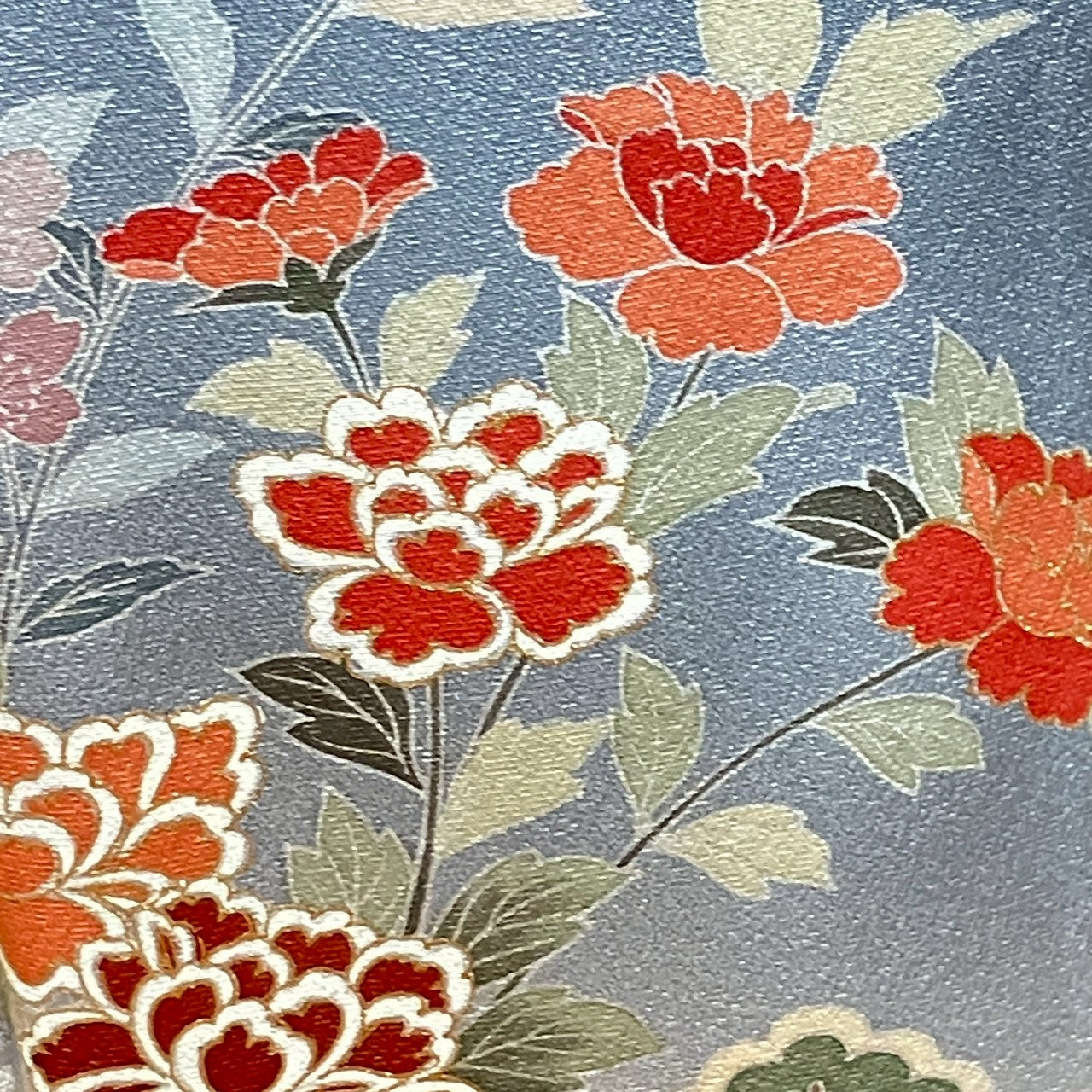 7156# Japanese Kimono Vintage Womens Silk Fabric Robe Kimono only sold