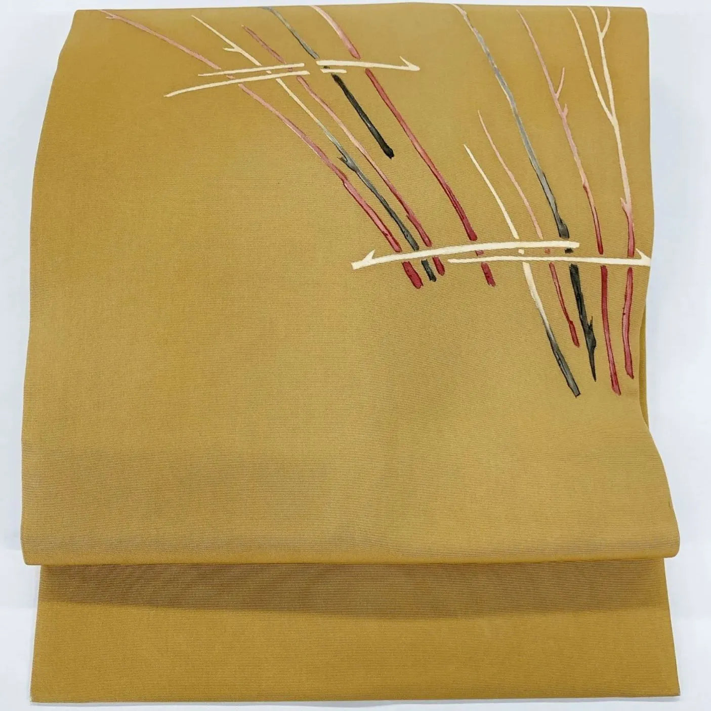 5622# Japanese Vintage Nagoya Obi Belt Kimono Fabric Silk Traditional