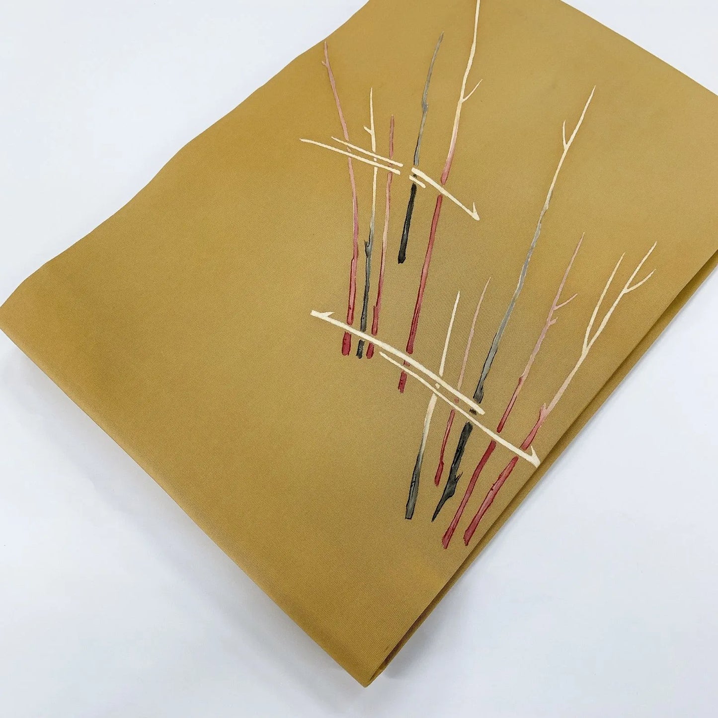 5622# Japanese Vintage Nagoya Obi Belt Kimono Fabric Silk Traditional